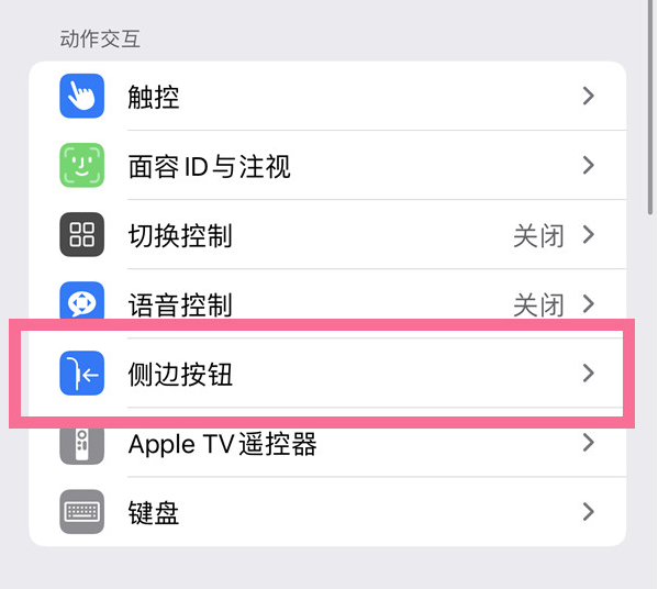 岳西苹果14维修店分享iPhone14 Plus侧键双击下载功能关闭方法 