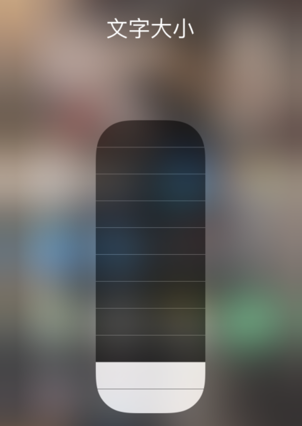 岳西苹果手机维修分享小技巧：在 iPhone 控制中心快速调节字体大小 