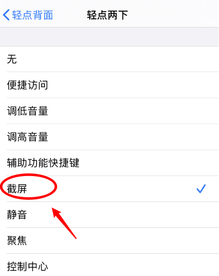 岳西苹果手机维修分享iPhone12如何启用双击截屏 